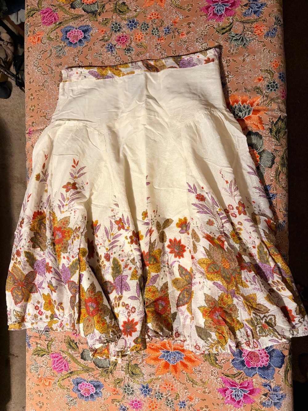 Dex drop waist midi skirt XS